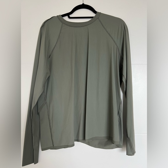 lululemon athletica Tops - Lulu Lemon Green Long Sleeve Workout Top